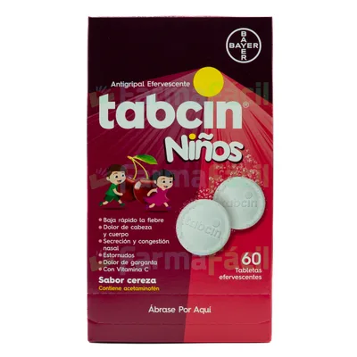 TABCIN P/NINOS TAB EFERV