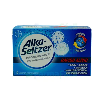 ALKA SELTZER CX12 TAB EFERV