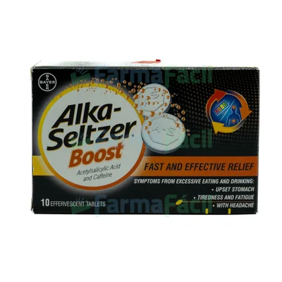 ALKA SELTZER BOOST CX10 TAB EFERV