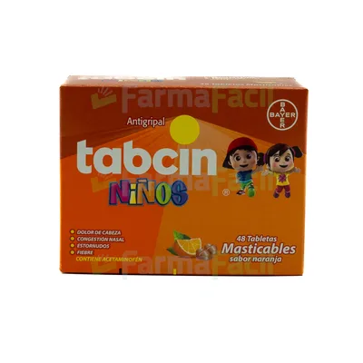 TABCIN NINOS TAB MASTIC