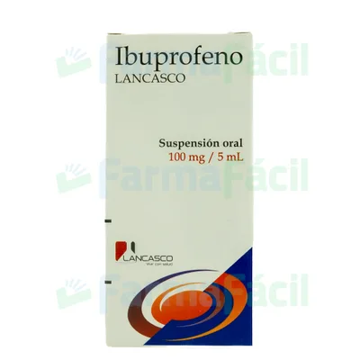 IBUPROFENO LANCASCO 100MG/5ML FCOX60 ML