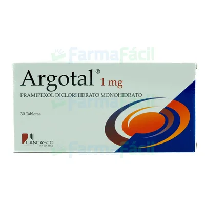 ARGOTAL 1MG CX30 TAB