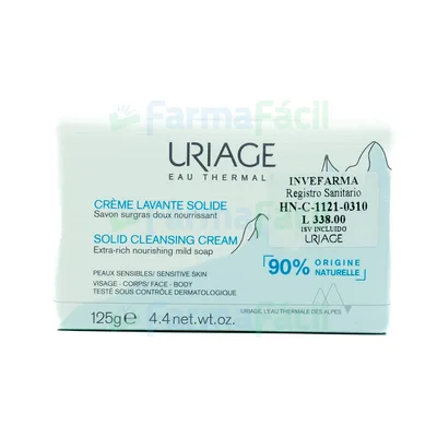 URIAGE CREMA LAVANTE SOLIDA 125G