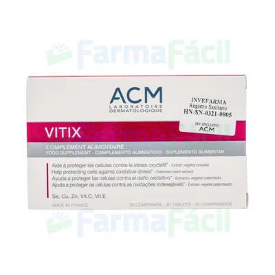 ACM VITIX COMPRIMIDOS CX30 COMP