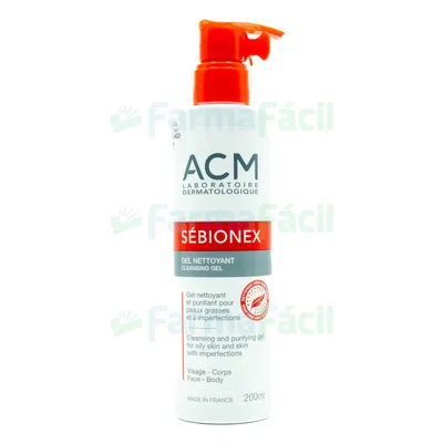 SEBIONEX GEL LIMPIADOR 200ML