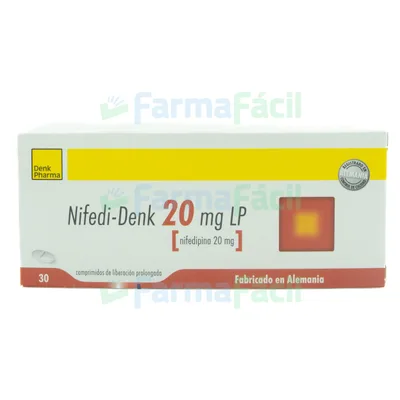 NIFEDI-DENK 20MG CX30 COMP