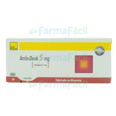 AMLO-DENK 5MG CX50 TAB