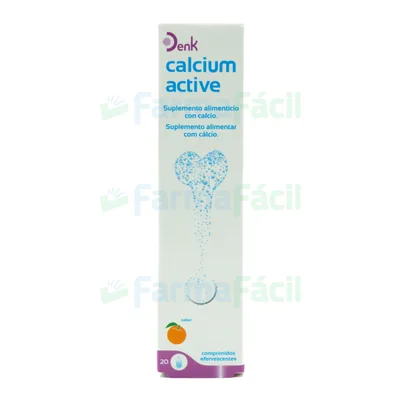 CALCIUM ACTIVE DENK CX20 COMP EFERV