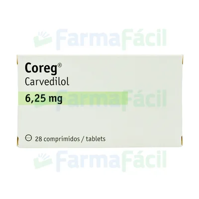 COREG 6.25MG CX28 COMP