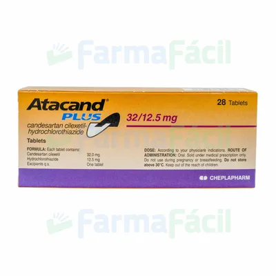 ATACAND PLUS 32MG/12.5MG CX28 TAB