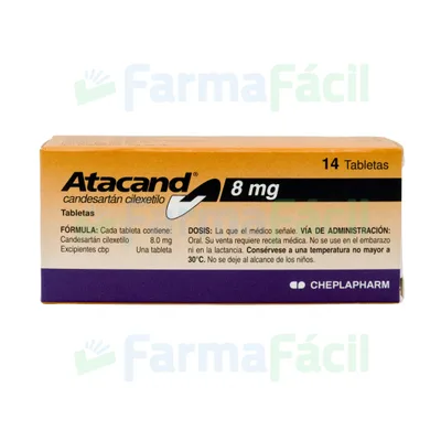 ATACAND 8MG CX14 TAB