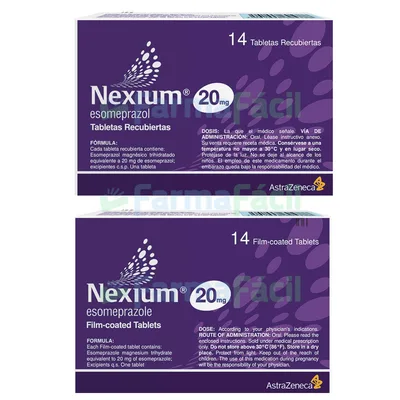 NEXIUM 20MG CX14 TAB