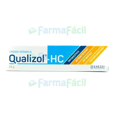 QUALIZOL HC CREMA  TUBOX25 G