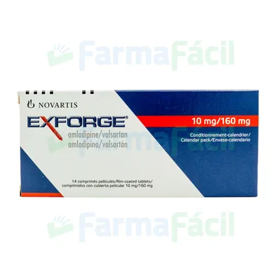EXFORGE 10MG/160MG CX14 COMP