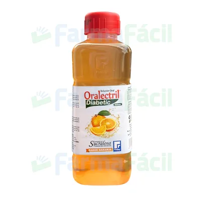 ORALECTRIL DIABETIC NARANJA 500ML