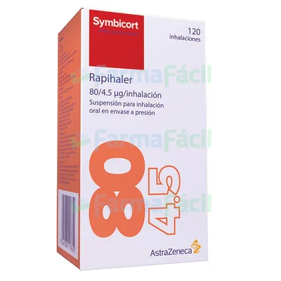 SYMBICORT RAPIHALER 80/4.5 INHX120 DOSIS