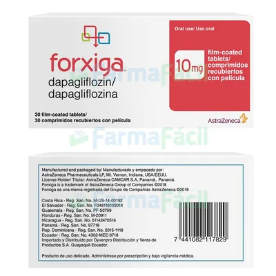 FORXIGA 10MG CX30 COMP