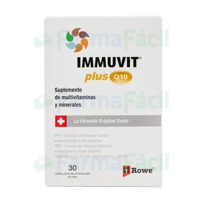 IMMUVIT PLUS Q10 CX30 CAP
