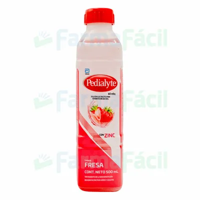 PEDIALYTE 60MEQ FRESA 500ML
