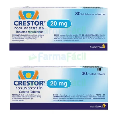 CRESTOR 20MG CX30 COMP