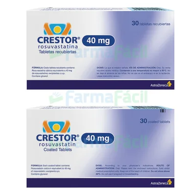CRESTOR 40MG CX30 COMP