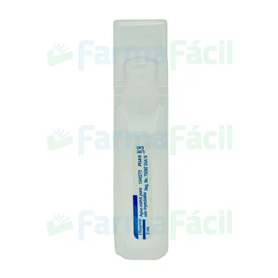 AGUA DESTILADA PISA AMP 5ML