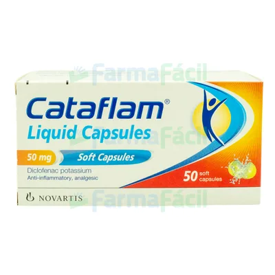 CATAFLAM 50MG CAP LIQ GEL