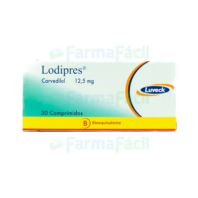 LODIPRES 12.5MG CX30 COMP