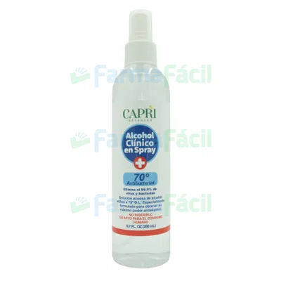 CAPRI ALCOHOL CLINICO SPRAY 260 ML