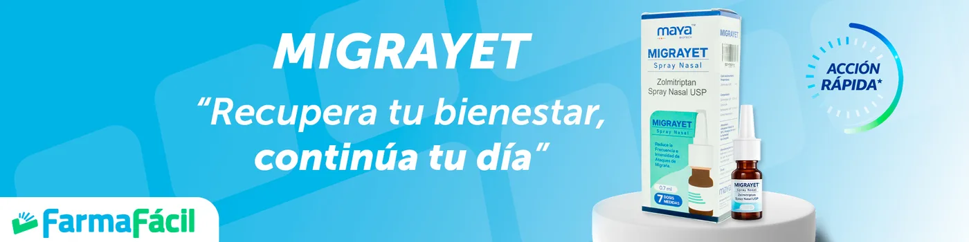 Migrayet - Alivio eficaz para la migraña
