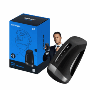 SATISFYER ESTIMULADOR MEN HEAT VIBRATION