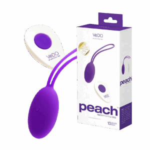 VEDO PEACH RECHARGEABLE EGG VIBRADOR