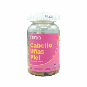 FITAMIN CABELLO/UNAS/PIEL FCOX60 GOMITAS