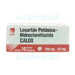 LOSARTAN+HCT 100/25MG CALOX (+10)CX10TAB