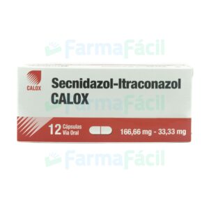 SECNIDAZOL-ITRACONAZOL CALOX CX12 CAP