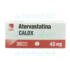 ATORVASTATINA 40MG CALOX CX30 TAB