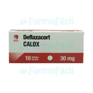 DEFLAZACORT 30MG CALOX CX10 TAB