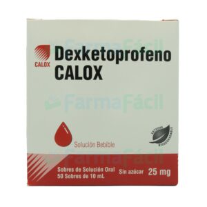 DEXKETOPROFENO 25MG CALOX SACH