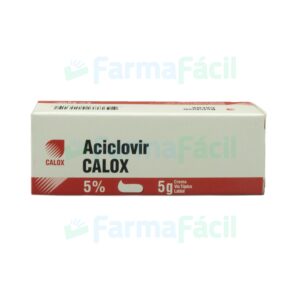 ACICLOVIR 5% CALOX CREMA TUBOX5 G
