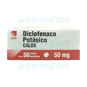 DICLOFENACO POTASICO 50MG CALOX TAB