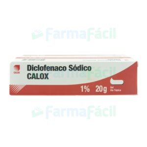 DICLOFENACO SODIC 1%DOUPACK CALOX 20G