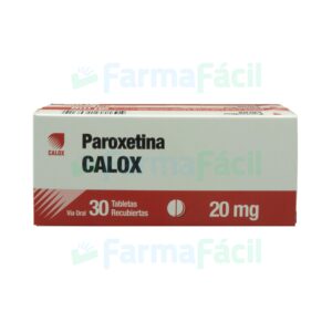 PAROXETINA 20MG CALOX DUOPACK CX30 TAB