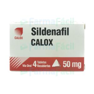SILDENAFIL 50MG CALOX TAB